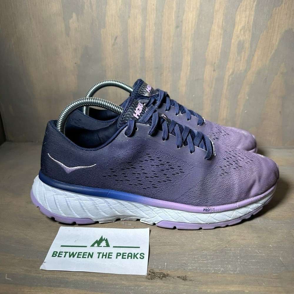 Hoka One One Women’s Cavu 2 1099724 LMVB Purple Running Shoes Pro Fly Size 8